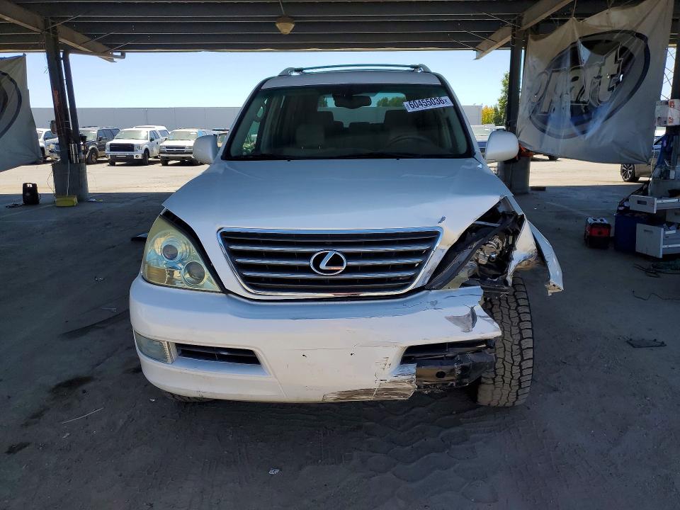 2006 Lexus Gx VIN JTJBT20XX60116725 COPART salvage auction — FRONT END, Ca - Salvage Certificate, sold $4,200 on 2026-07-23 (photo 5)