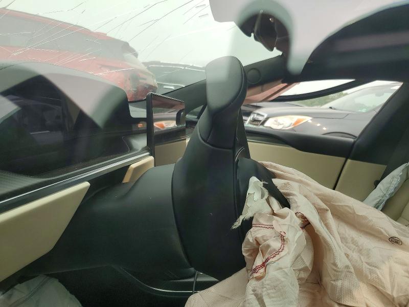 2021 Tesla Model s VIN 5YJSA1E65MF444085 COPART salvage auction — FRONT END, Nj - Cert Of Title-Salvage, sold $11,700 on 2026-08-28 (photo 9)