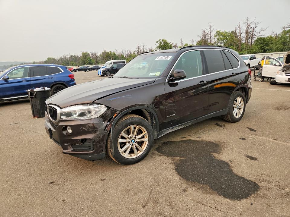 2015 BMW X5 VIN 5UXKR0C56F0K58102 COPART salvage auction — FRONT END, NY - MV-907A SALVAGE CERTIFICATE, sold $3,100 on 2026-07-27 (photo 1)