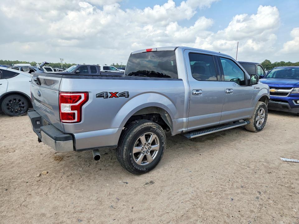 2020 Ford F-150 VIN 1FTEW1E5XLFA98180 COPART salvage auction — FRONT END, TX - SALVAGE VEHICLE TITLE (P), sold $9,700 on 2026-07-31 (photo 3)