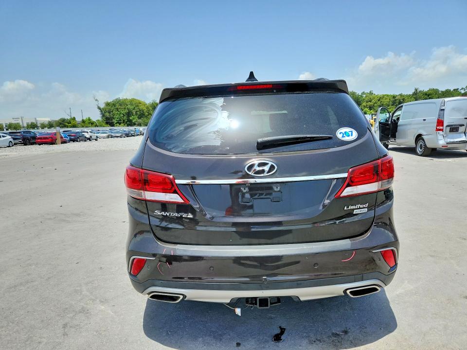 2017 Hyundai Santa fe VIN KM8SR4HF2HU169046 COPART salvage auction — FRONT END, Fl - Cert Of Title Slvg Rebuildable, sold $3,900 on 2026-07-15 (photo 6)