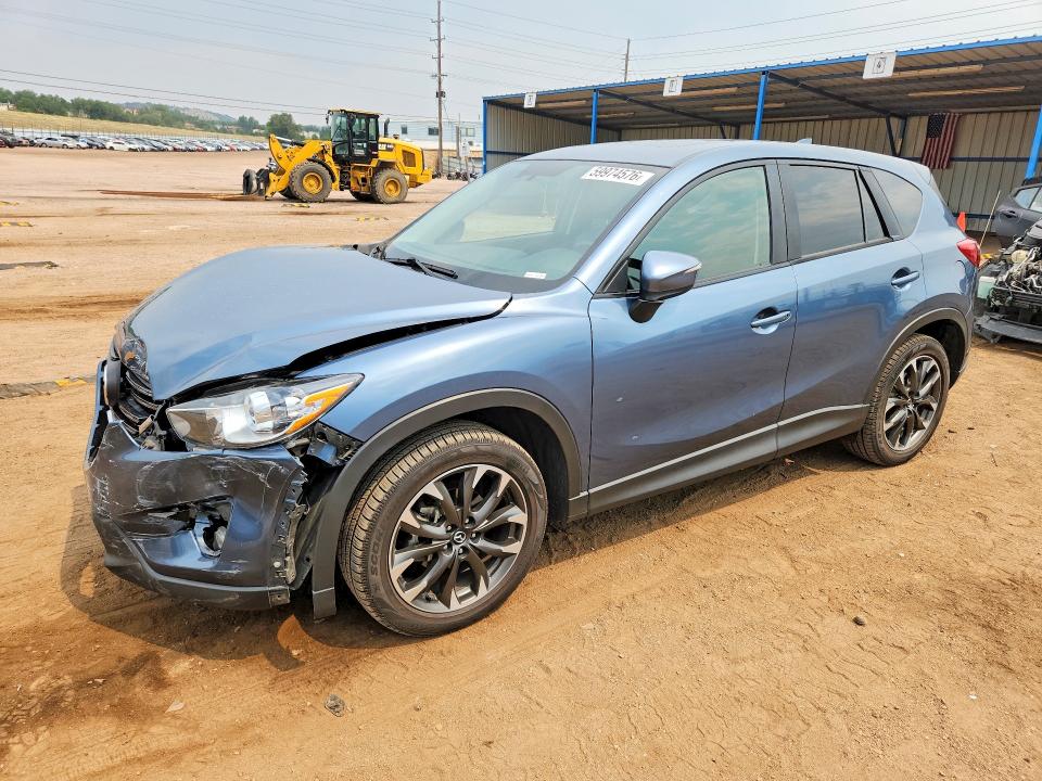 2016 Mazda Cx-5 VIN JM3KE4DY7G0913034 COPART salvage auction — FRONT END, Co - Salvage Title, sold $2,200 on 2026-07-27 (photo 1)