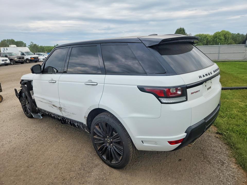 2016 Land rover Range rover sport VIN SALWS2VF0GA556061 COPART salvage auction — FRONT END, On - Permit Salvage, sold $4,100 on 2026-07-28 (photo 2)