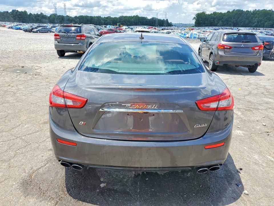 2016 Maserati Ghibli VIN ZAM57RTA1G1175027 COPART salvage auction — MECHANICAL, Tn - Certificate Of Title, sold $3,500 on 2026-07-28 (photo 6)