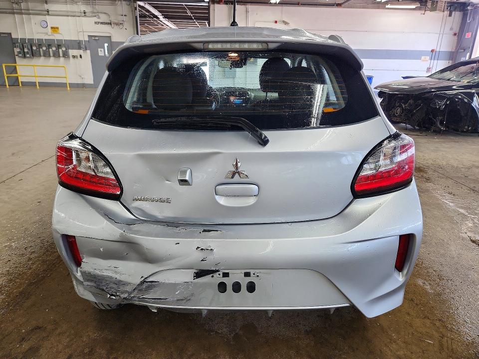 2024 Mitsubishi Mirage VIN ML32AUHJ9RH025135 COPART salvage auction — REAR END, Mn - Certificate Of Title (P), sold $4,850 on 2026-07-22 (photo 6)