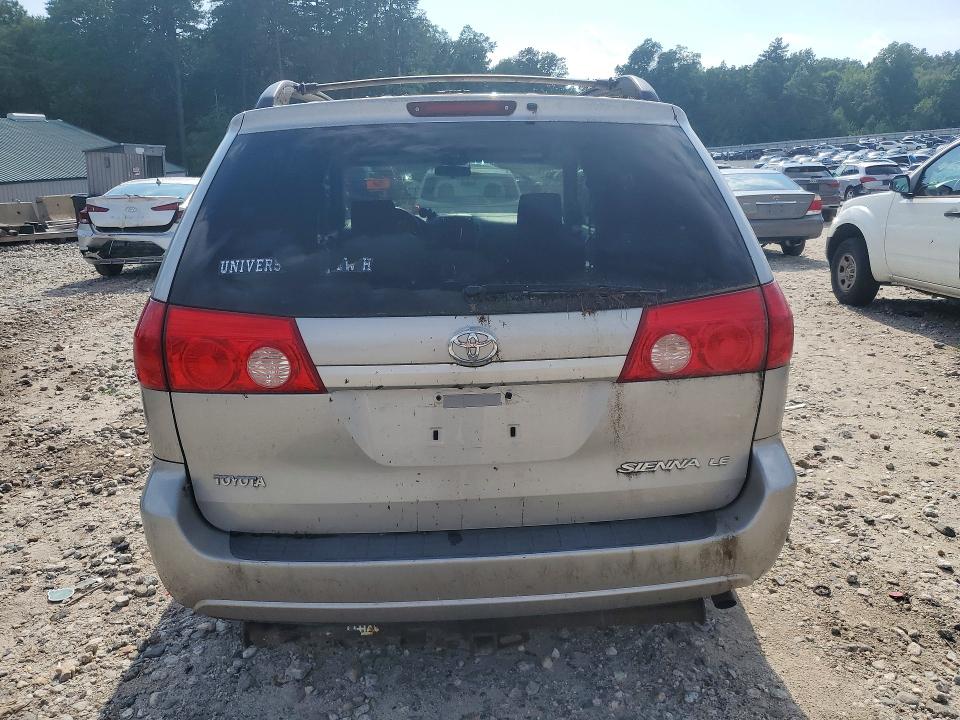 2008 Toyota Sienna VIN 5TDZK23C18S173554 COPART salvage auction — MECHANICAL, Ma - Certificate Of Title, sold $450 on 2026-07-22 (photo 6)