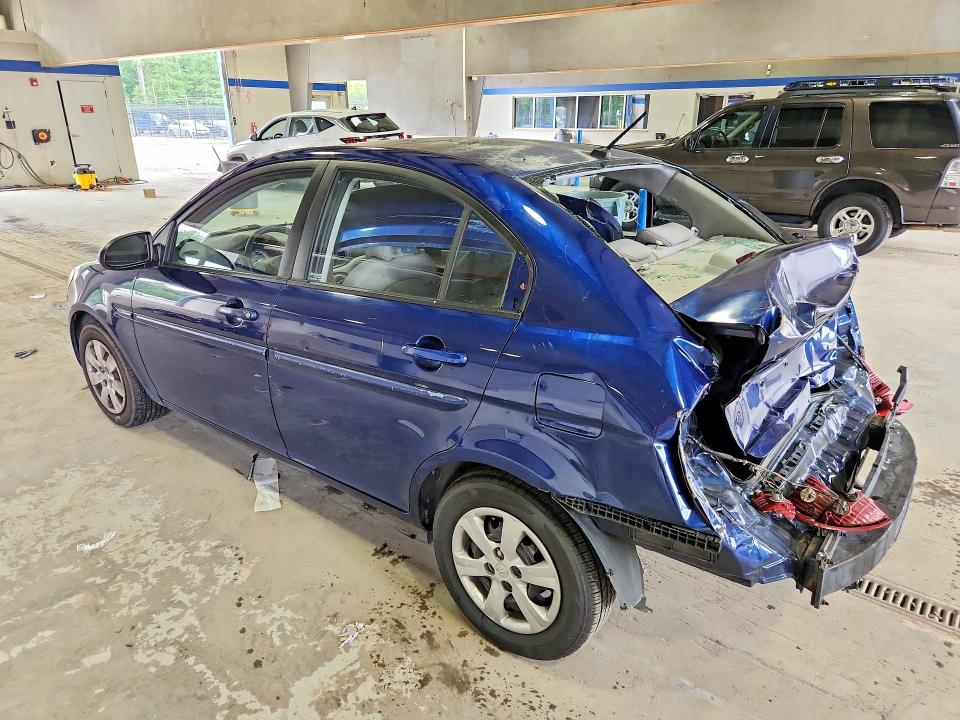2008 Hyundai Accent VIN KMHCN46C48U201410 COPART salvage auction — REAR END, VA - CERTIFICATE OF TITLE, sold $375 on 2026-07-24 (photo 2)