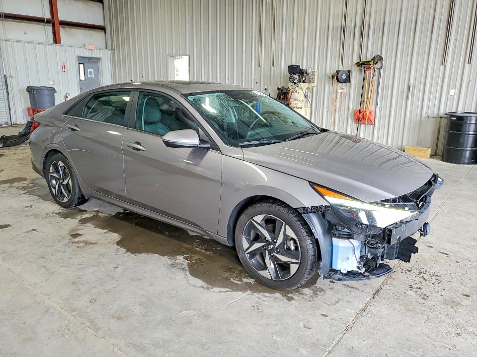 2023 Hyundai Elantra VIN KMHLN4AJ2PU056906 COPART salvage auction — FRONT END, Ny - Mv-907A Salvage Certificate, sold $8,600 on 2026-07-20 (photo 4)