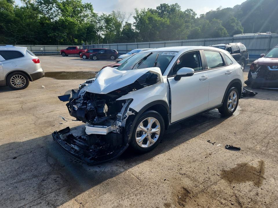 2023 Honda Hr-v VIN 3CZRZ2H30PM747364 COPART salvage auction — FRONT END, Pa - Certificate Of Salvage, sold $150 on 2026-07-23 (photo 1)