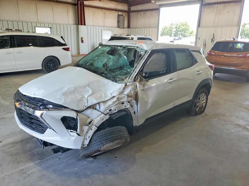 2025 Chevrolet Trailblazer VIN KL79MNSL1SB164782 COPART salvage auction — ROLLOVER, Va - Cert Of Title - Salvage, sold $250 on 2026-07-28 (photo 1)
