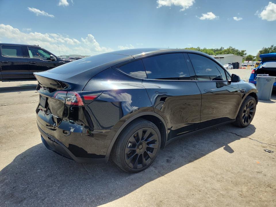 2023 Tesla Model y VIN 7SAYGDEE7PA141797 COPART salvage auction — FRONT END, Fl - Cert Of Title Slvg Rebuildable, sold $15,500 on 2026-08-03 (photo 3)