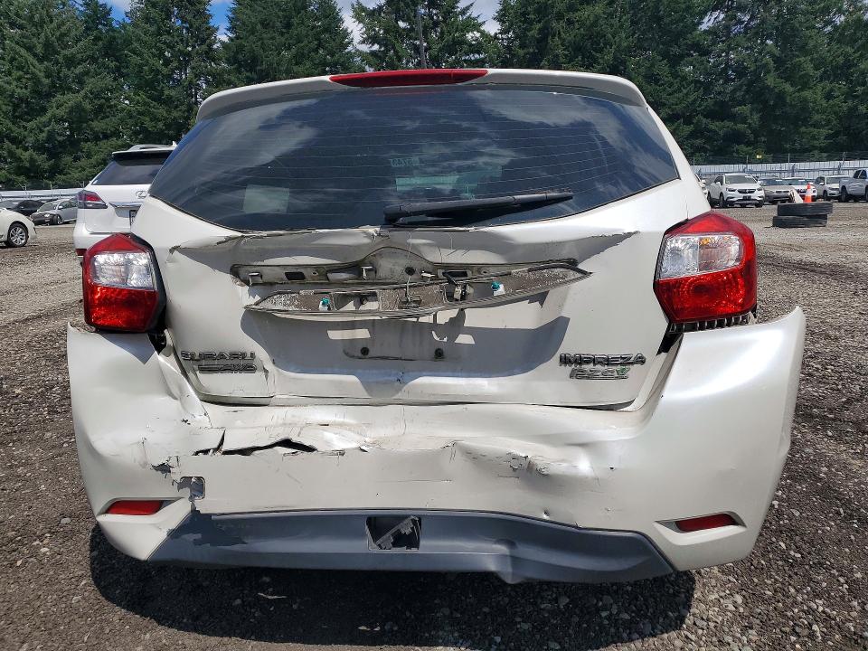 2014 Subaru Impreza VIN JF1GPAC64E8290936 COPART salvage auction — REAR END, WA - BILL OF SALE, sold $1,200 on 2026-07-14 (photo 6)