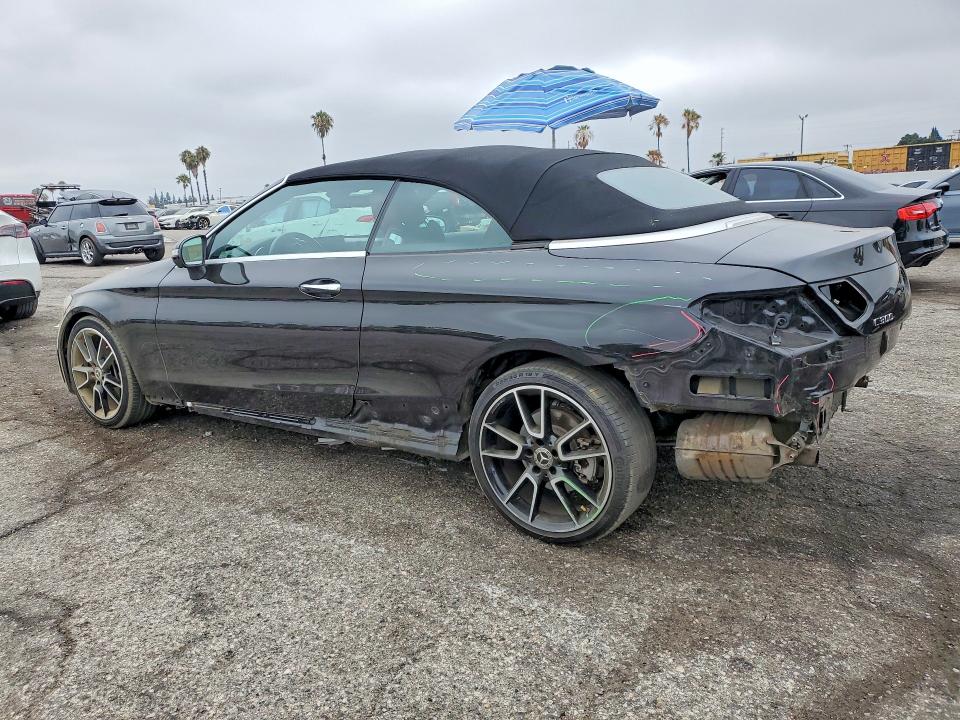 2021 Mercedes-benz C-klasse VIN W1KWK8DB0MG098612 COPART salvage auction — REAR END, Ca - Salvage Certificate, sold $8,800 on 2026-09-01 (photo 2)