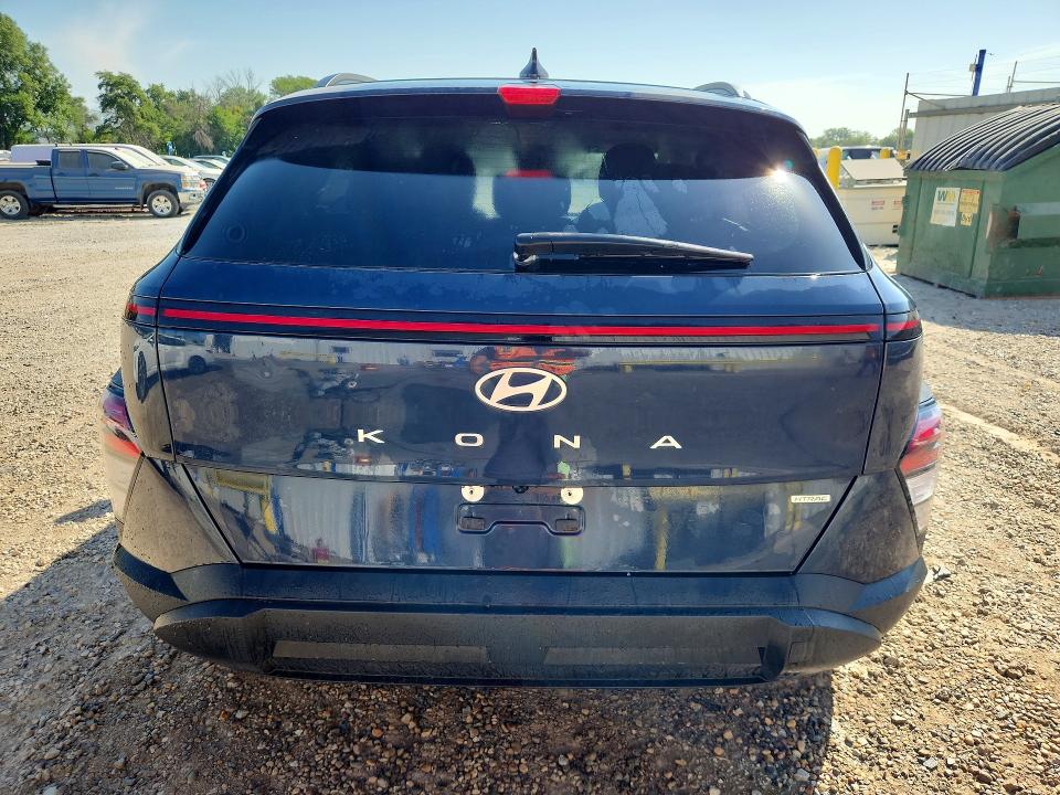 2025 Hyundai Kona VIN KM8HBCAB3SU338109 COPART salvage auction — FRONT END, Fl - Certificate Of Destruction (P), sold $80 on 2026-07-22 (photo 6)