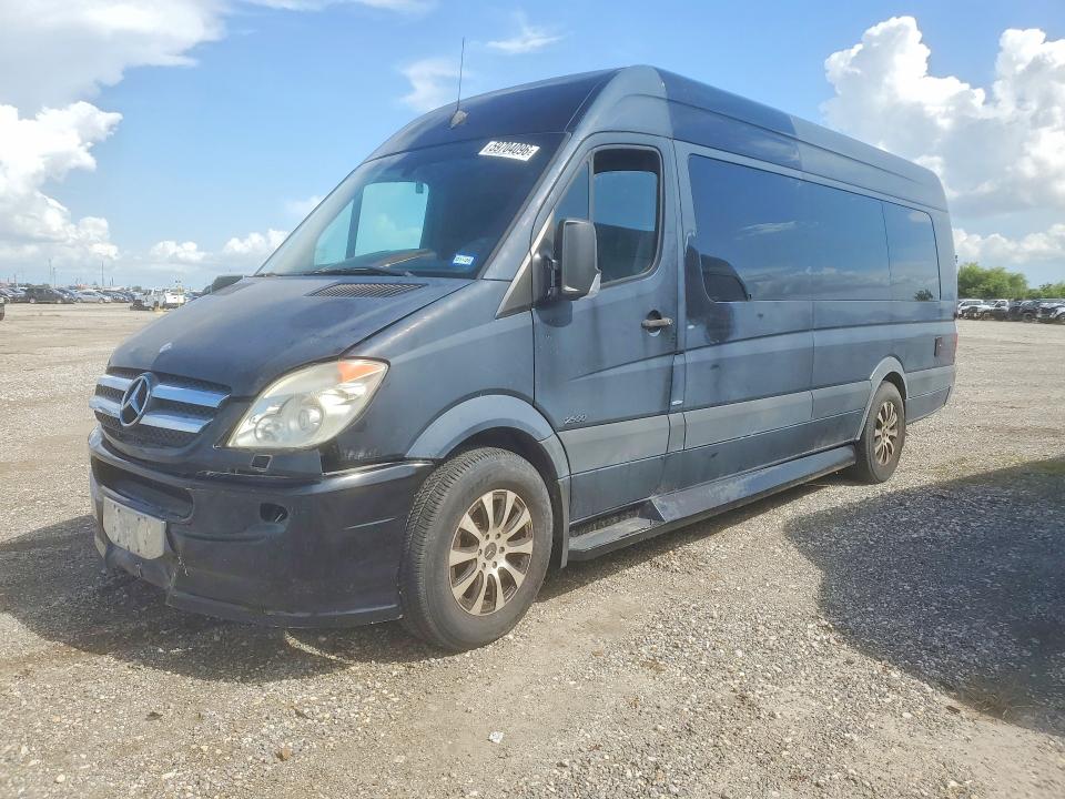 2013 Mercedes-benz Sprinter VIN WD3PE8CC7D5785771 COPART salvage auction — HAIL, Tx - Certificate Of Title, sold $5,900 on 2026-07-21 (photo 1)