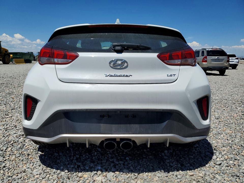2019 Hyundai Veloster VIN KMHTH6ABXKU008929 COPART salvage auction — MECHANICAL, Ca - Dis/Dlr/Exp Only Clean Title, sold $3,800 on 2026-07-19 (photo 6)