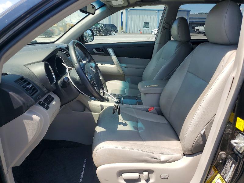2011 Toyota Highlander VIN 5TDZK3EH1BS024728 COPART salvage auction — FRONT END, OK - CERTIFICATE OF TITLE, sold $1,250 on 2026-07-17 (photo 7)