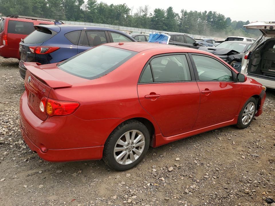 2010 Toyota Corolla VIN 2T1BU4EE6AC227385 COPART salvage auction — HAIL, MD - CERTIFICATE OF TITLE, sold $250 on 2026-07-27 (photo 3)