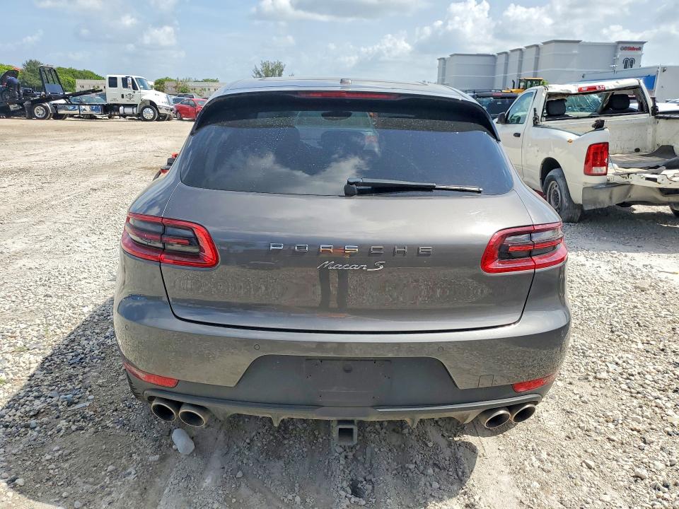 2016 Porsche Macan VIN WP1AB2A55GLB40847 COPART salvage auction — MECHANICAL, Nc - Certificate Of Title, sold $2,900 on 2026-07-31 (photo 6)