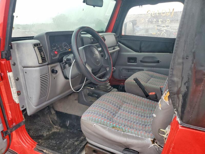 1997 Jeep Wrangler / VIN 1J4FY29P7VP401830 COPART salvage auction — NORMAL WEAR, Ks - Cert Of Title-Rebuilt Salvage, sold $2,050 on 2026-08-11 (photo 8)