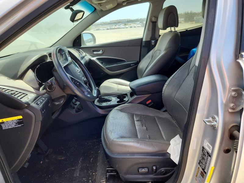 2016 Hyundai Santa fe VIN 5XYZW4LA9GG346344 COPART salvage auction — FRONT END, Ca - Dis/Dlr/Exp Only Clean Title (P), sold $1,700 on 2026-07-28 (photo 7)