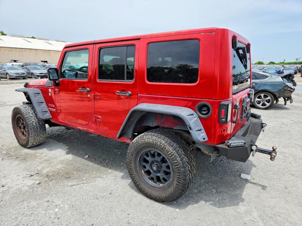 2010 Jeep Wrangler unlimited VIN 1J4BA3H10AL123991 COPART salvage auction — MECHANICAL, Tx - Bonded Title - Clean (P), sold $1,850 on 2026-07-23 (photo 2)