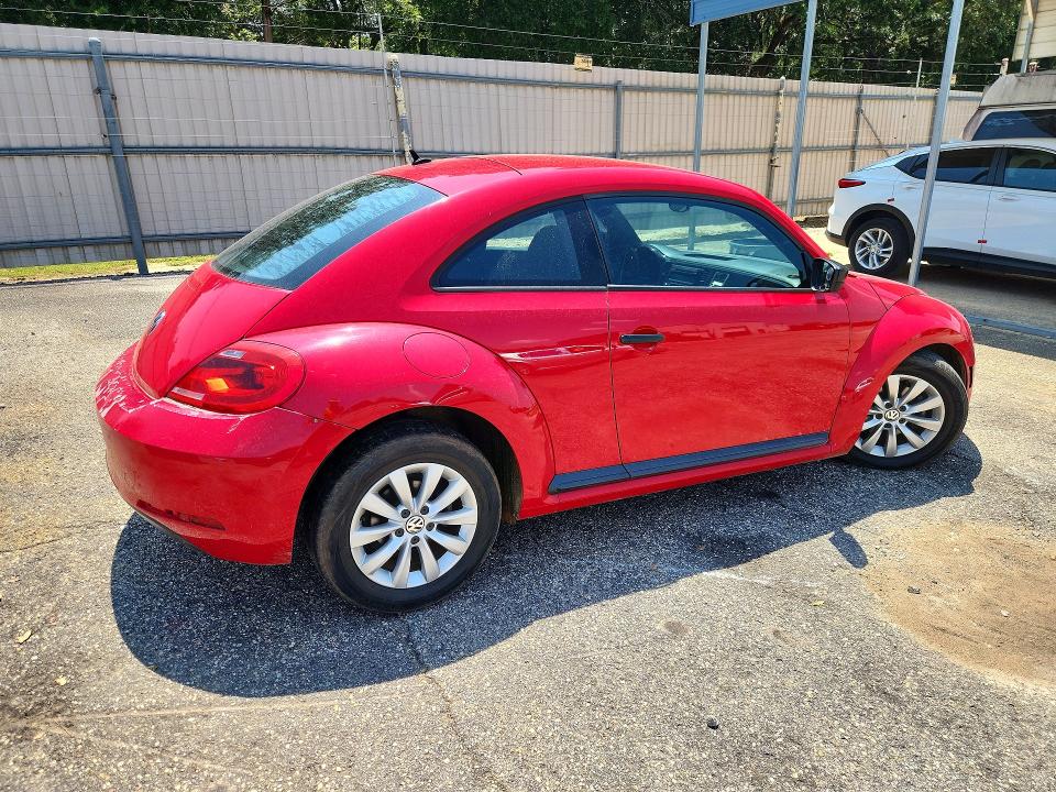 2014 Volkswagen Beetle VIN 3VWFP7AT6EM604032 COPART salvage auction — FRONT END, AL - CERT OF TITLE-SALVAGE TITLE, sold $325 on 2026-08-10 (photo 3)