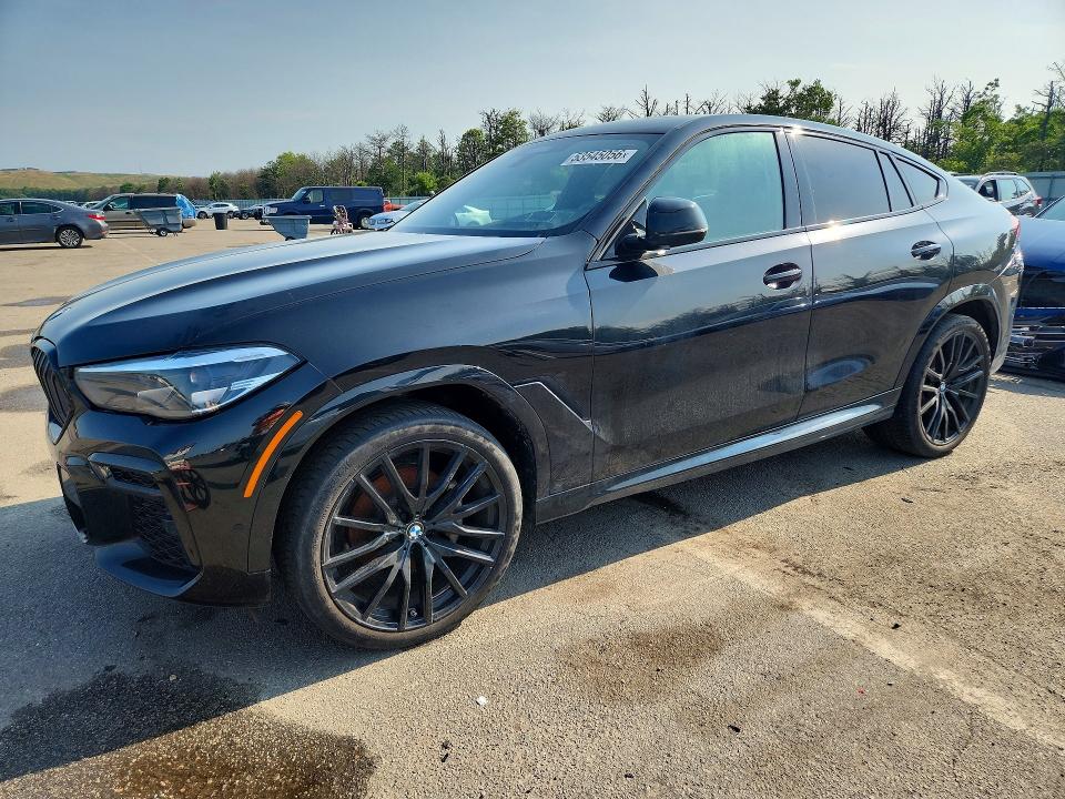 2023 BMW X6 VIN 5UXCY6C02P9R83286 COPART salvage auction — VANDALISM, Ny - Mv-907A Salvage Certificate, sold $38,250 on 2026-07-20 (photo 1)