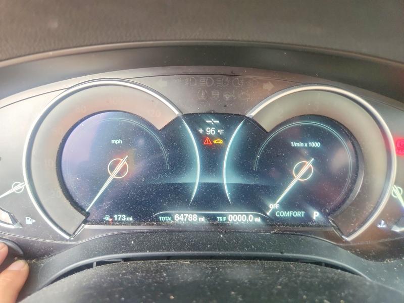 2018 BMW 5er VIN WBAJA7C56JG908556 COPART salvage auction — MECHANICAL, Ct - Cert Of Title-Salvage, sold $6,900 on 2026-08-04 (photo 9)