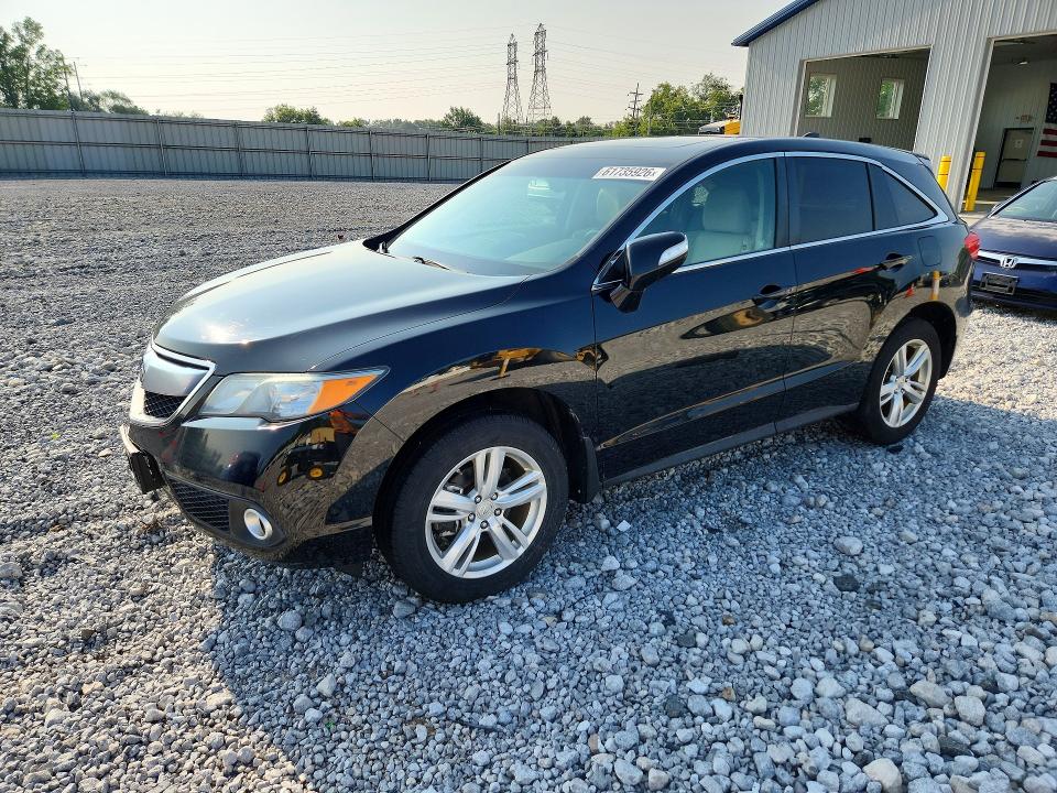 2013 Acura Rdx VIN 5J8TB4H55DL013332 COPART salvage auction — MINOR DENT/SCRATCHES, Oh - Certificate Of Title, sold $900 on 2026-07-24 (photo 1)