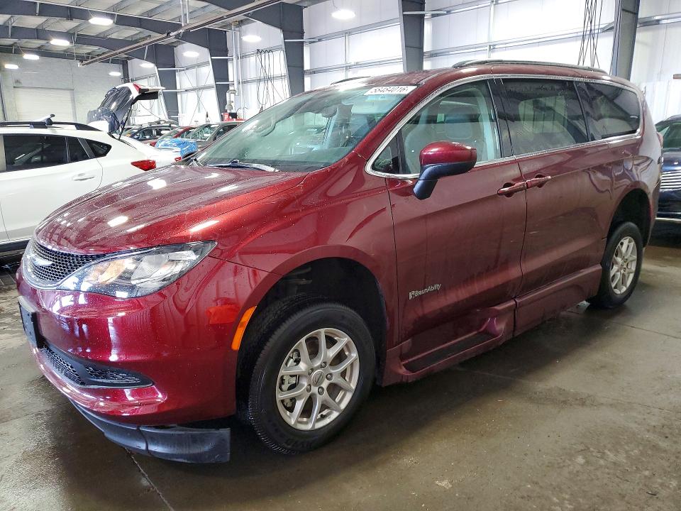 2021 Chrysler Voyager VIN 2C4RC1DG0MR556008 — COPART salvage auction photo
