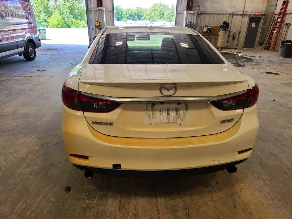 2014 Mazda 6 VIN JM1GJ1W52E1106729 COPART salvage auction — FRONT END, Wi - Certificate Of Title, sold $450 on 2026-07-29 (photo 6)