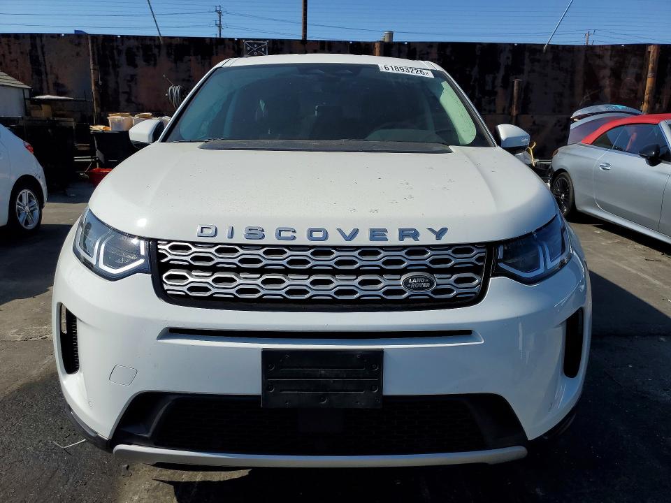 2022 Land rover Discovery sport VIN SALCJ2FX9NH906840 COPART salvage auction — REAR END, Ca - Salvage Certificate, sold $7,900 on 2026-07-31 (photo 5)
