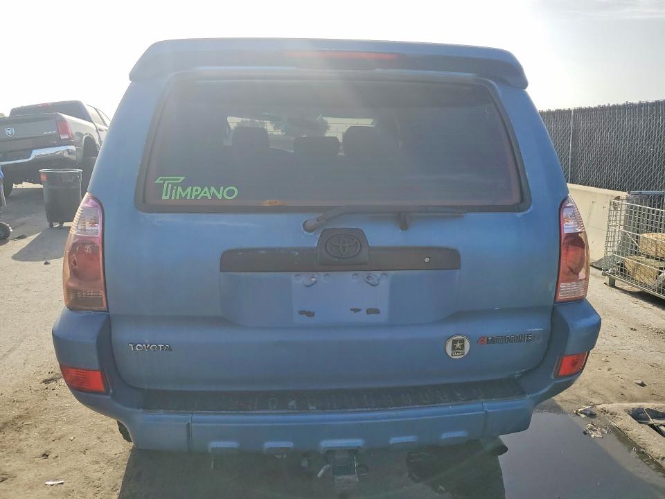 2005 Toyota 4runner VIN JTEZU14R450053846 COPART salvage auction — FRONT END, FL - CERT OF TITLE SLVG REBUILDABLE, sold $2,150 on 2026-07-21 (photo 6)