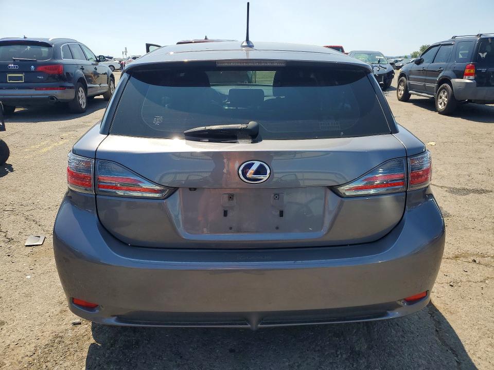 2012 Lexus Ct VIN JTHKD5BHXC2082131 COPART salvage auction — FRONT END, Pa - Certificate Of Salvage, sold $2,250 on 2026-07-31 (photo 6)
