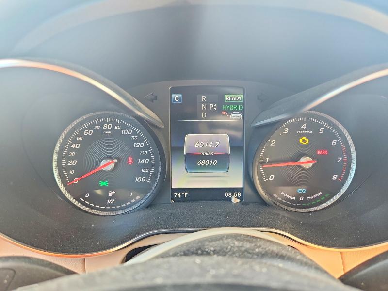 2019 Mercedes-benz VIN WDC0G5EBXKF546284 COPART salvage auction — FRONT END, Or - Salvage Title Certificate, sold $8,800 on 2026-08-17 (photo 9)