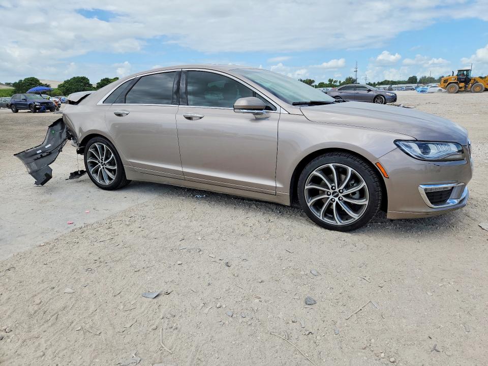 2019 Lincoln Mkz VIN 3LN6L5LUXKR617224 COPART salvage auction — REAR END, Fl - Cert Of Title Slvg Rebuildable, sold $8,000 on 2026-08-04 (photo 4)