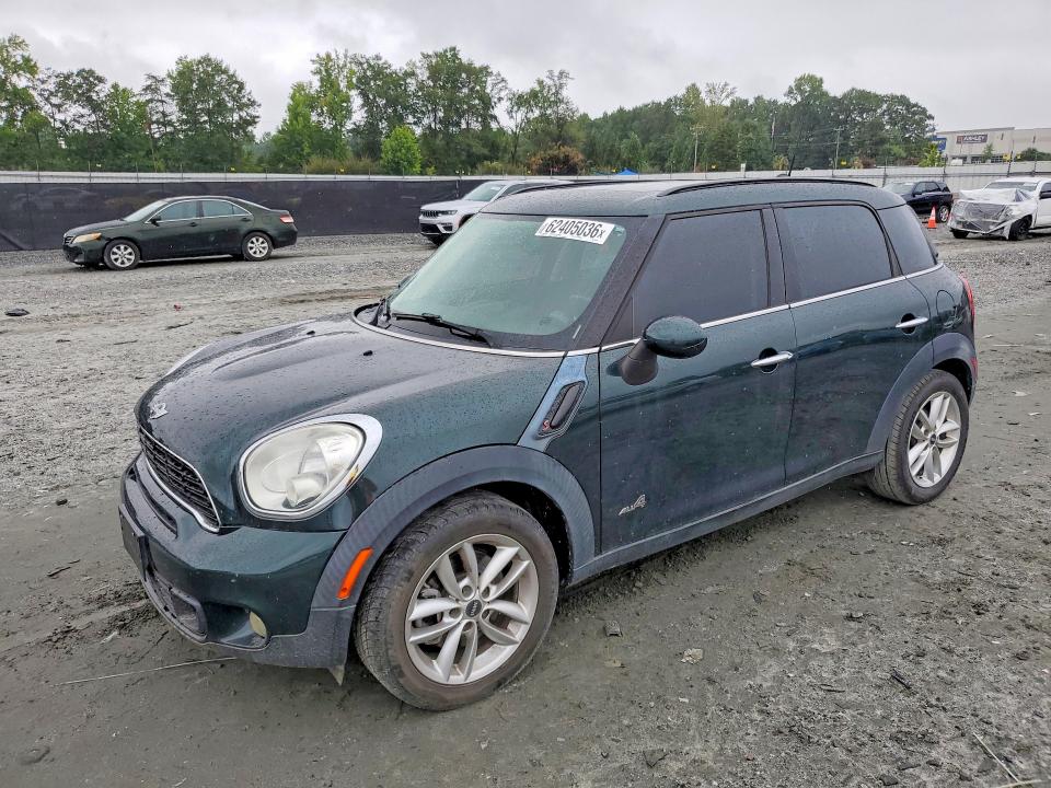 2014 Mini Cooper VIN WMWZC5C51EWP40774 COPART salvage auction — MECHANICAL, Sc - Cert Of Title-Salvage, sold $625 on 2026-08-17 (photo 1)