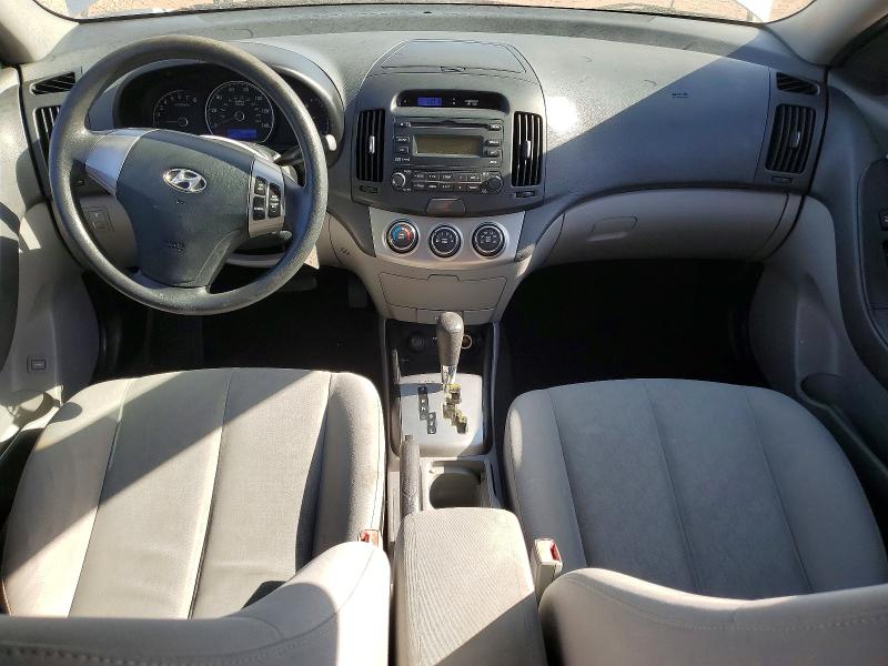 2010 Hyundai Elantra VIN KMHDU4AD8AU070575 COPART salvage auction — FRONT END, AZ - CERT OF TITLE - SALVAGE, sold $900 on 2026-07-16 (photo 8)
