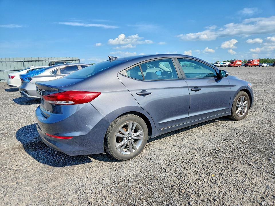 2018 Hyundai Elantra VIN KMHD84LF7JU553123 COPART salvage auction — MECHANICAL, On - Permit No Brand - Unfit, sold $150 on 2026-07-30 (photo 3)