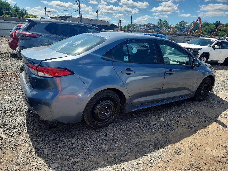 2021 Toyota Corolla VIN 5YFEPMAE5MP171809 COPART salvage auction — MECHANICAL, Ny - Certificate Of Title, sold $5,200 on 2026-07-27 (photo 3)