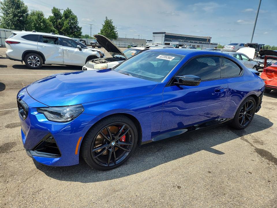 2024 BMW M2 VIN 3MW53CM09R8E76630 — COPART salvage auction photo