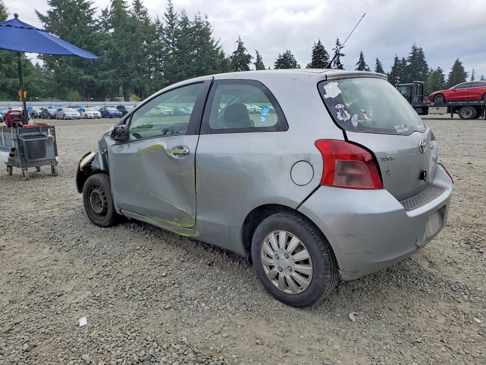 2008 Toyota Yaris VIN JTDJT923285179857 COPART salvage auction — REAR END, WA - BILL OF SALE, sold $300 on 2026-07-14 (photo 2)