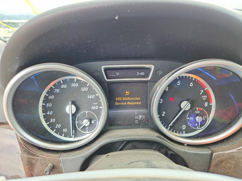 2014 Mercedes-benz M-klasse VIN 4JGDA5HBXEA363162 COPART salvage auction — FRONT END, Mt - Certificate Of Title, sold $1,350 on 2026-08-04 (photo 9)