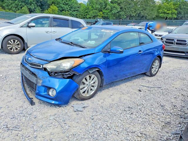 2014 Kia Forte VIN KNAFX6A89E5252320 COPART salvage auction — FRONT END, TN - SALVAGE CERTIFICATE, sold $175 on 2026-07-23 (photo 1)
