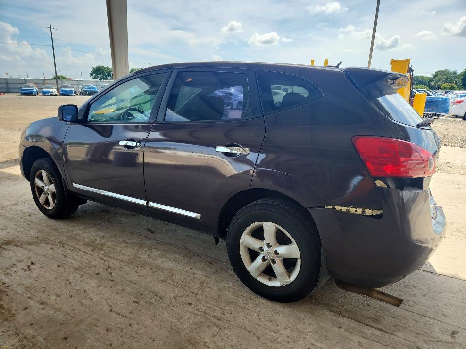 2013 Nissan Rogue VIN JN8AS5MV3DW624934 COPART salvage auction — REAR END, Fl - Cert Of Ttl-Rebuilt&Slvg Rbld, sold $600 on 2026-07-15 (photo 2)