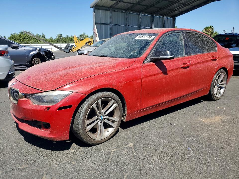2014 BMW 3er VIN WBA3C1C51EK115989 COPART salvage auction — MECHANICAL, Ca - Dis/Dlr/Exp Only Clean Title (P), sold $1,550 on 2026-07-30 (photo 1)