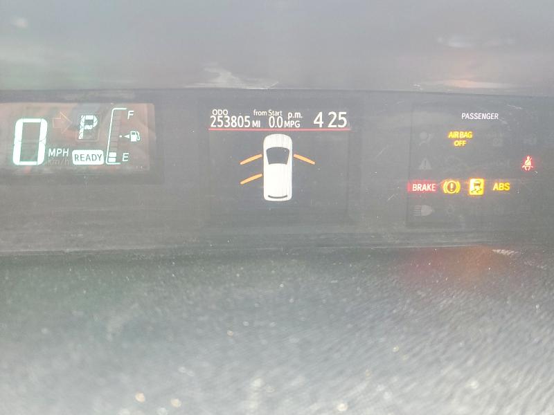 2012 Toyota Prius c VIN JTDKDTB30C1010256 COPART salvage auction — REAR END, Salvage Title, sold $175 on 2026-07-21 (photo 9)