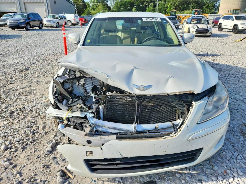 2011 Hyundai Genesis VIN KMHGC4DE4BU141180 COPART salvage auction — FRONT END, MI - CERTIFICATE OF TITLE, sold $275 on 2026-07-23 (photo 5)