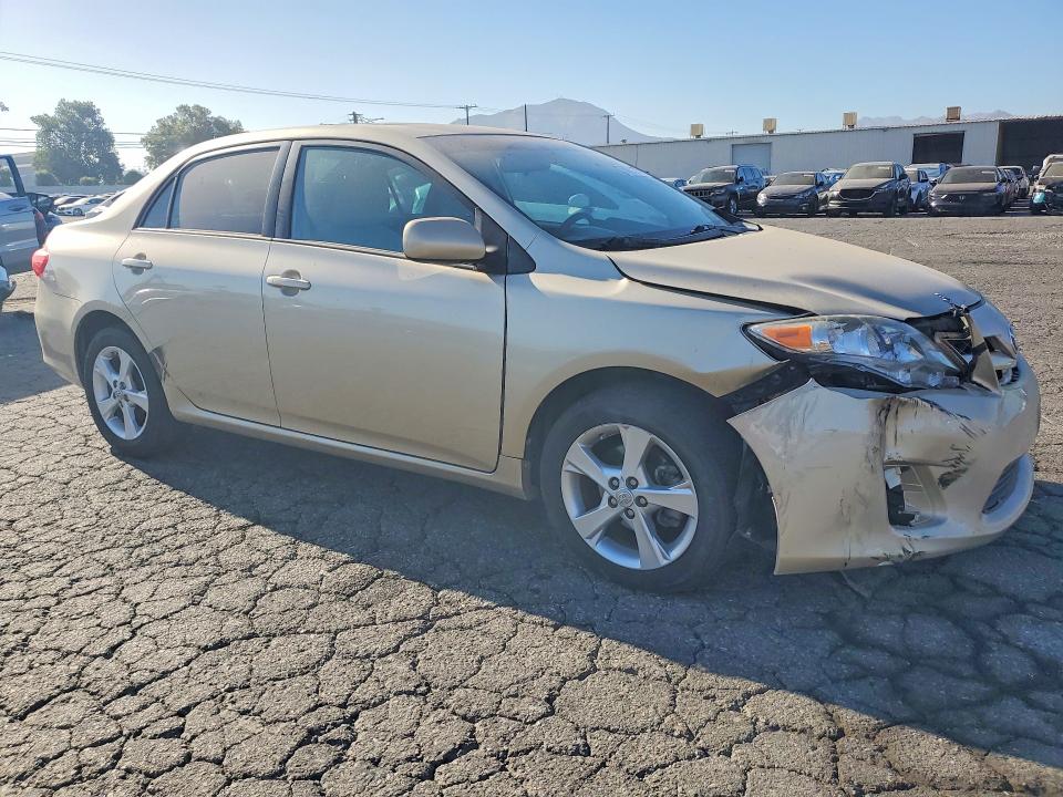 2012 Toyota Corolla VIN 5YFBU4EE2CP030278 COPART salvage auction — FRONT END, CA - SALVAGE CERTIFICATE, sold $1,100 on 2026-07-27 (photo 4)